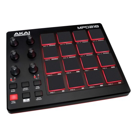 MIDI контроллер AKAI PRO MPD218