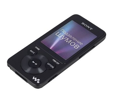 Плеер Sony NWZ-E584 черный