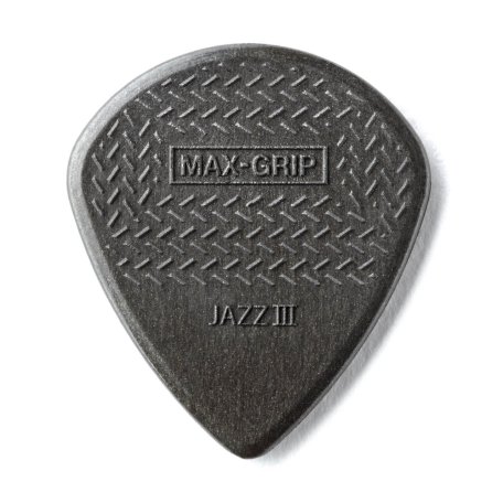 Медиаторы Dunlop 471R3C Max-Grip Jazz III Carbon (24 шт)