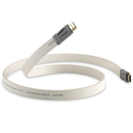 HDMI кабель QED 7404 Performance e-flex HDMI 5.0m (white)