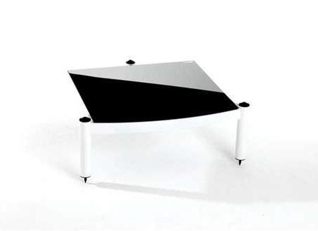 Atacama EQUINOX RS Single Shelf Module Hi-Fi - 195mm White/Piano Black