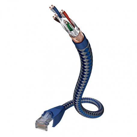 Патч-корд In-Akustik Premium CAT6 Ethernet Cable 5.0m SF-UTP AWG 23 #00480305