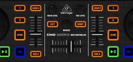 DJ-контроллер Behringer CMD MICRO