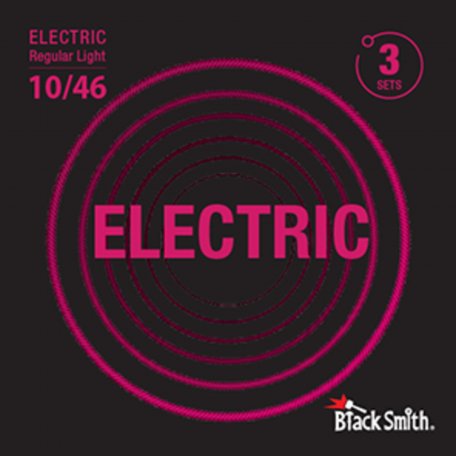 Струны для электрогитары BlackSmith Electric Regular Light 10/46 (3 компл.)
