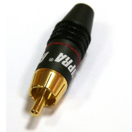 Разъем Supra RCA-3 Plug Red/Blk Pair Bulk