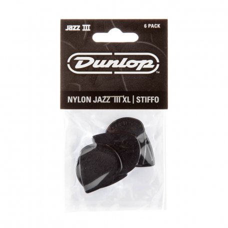 Медиаторы Dunlop 47PXLS Nylon Jazz III XL (6 шт)