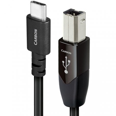 USB кабель AudioQuest Carbon USB-B - USB-C, 0.75 м