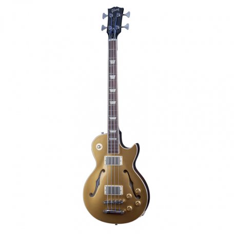Бас-гитара Gibson Memphis ES-LES Paul Bass Gold Top