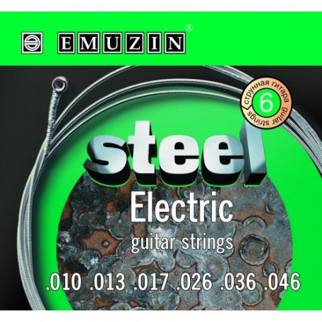 Струны для электрогитары Emuzin Steel Electric 6s 10-46