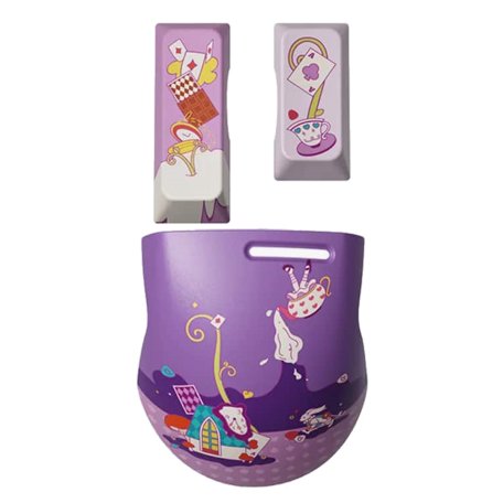 Сменная панель и кнопки для мыши LOFREE Touch Mouse Case Set - Alice Wonderland