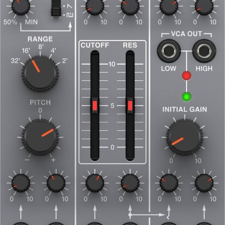 Аналоговый модуль Behringer 110 VCO/VCF/VCA - купить в Ростове-на 