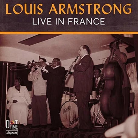 Виниловая пластинка Louis Armstrong - Live In France (Black Vinyl LP)