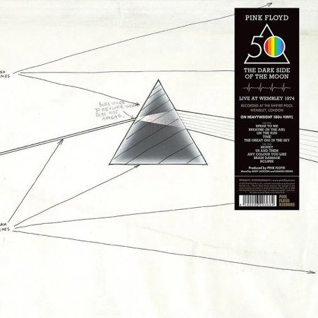 Виниловая пластинка PINK FLOYD - Dark Side Of The Moon - Live At Wembley 1974 (LP)