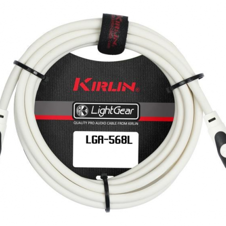 Кабели для профессионального оборудования Kirlin LGA-568L 6M WH