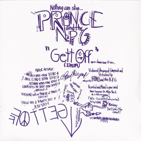 Виниловая пластинка Prince - Gett Off (V12) (Black Vinyl LP)