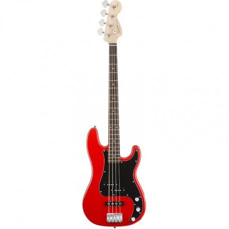 Бас-гитара FENDER Squier Affinity PJ Bass BWB PG Race Red