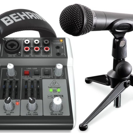 Комплект для звукозаписи Behringer Podcastudio 2 USB