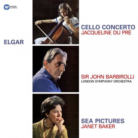 Виниловая пластинка WMC Jacqueline Du Pre / Janet Baker / Sir John  Barbirolli / London Symphony  Orchestra Elgar: Cello Concerto, Sea Pictures (180 Gram)