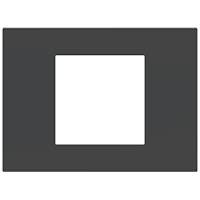 Ekinex Прямоугольная плата Fenix NTM, EK-SRS-FGB,  серия Surface,  окно 60х60,  цвет - Серый Бромо