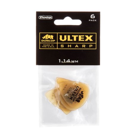 Медиаторы Dunlop 433P114 Ultex Sharp (6 шт)