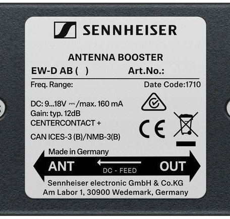 Антенный усилитель Sennheiser EW-D AB (S)