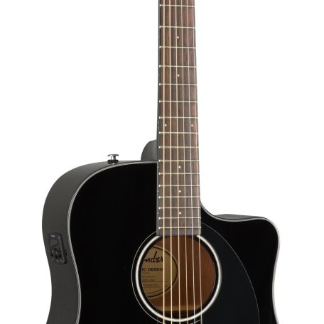 Электроакустическая гитара FENDER CD-60SCE Dread Black WN