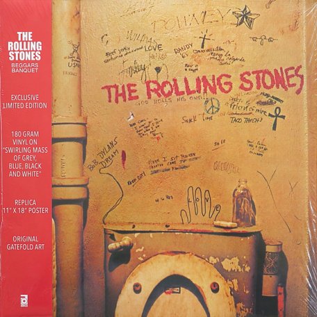 Виниловая пластинка ROLLING STONES THE - BEGGARS BANQUET - RSD 2023 RELEASE (GREY BLUE BLACK AND WHITE LP)