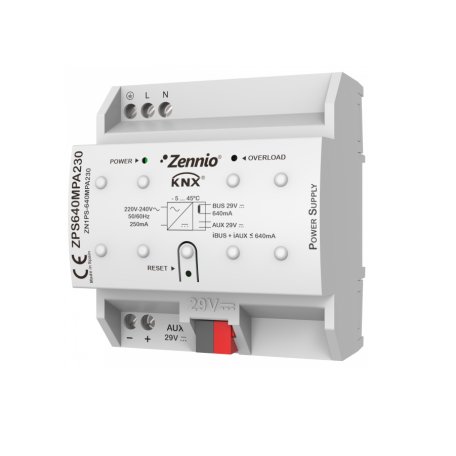 Электрооборудование Zennio Источник питания для шины KNX, 640мА ZN1PS-640MPA230