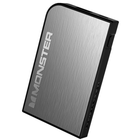 Внешний аккумулятор Monster Mobile PowerCard Portable Battery silver