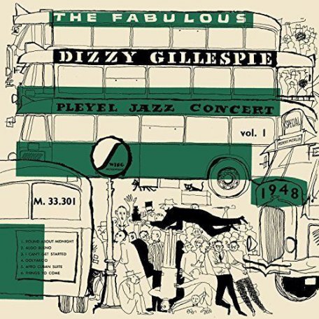 Виниловая пластинка Sony Dizzy Gillespie Pleyel Jazz Concert 1948 (Green & White Marbled Vinyl)