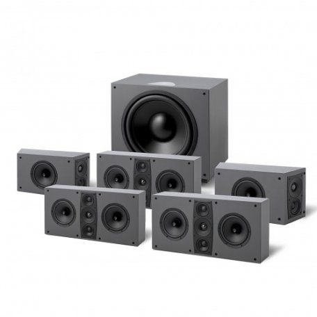 Комплект акустики Jamo D 6 THX ULTRA SET 5.1 Black edition 600sub+d600l+d600r+d600lcr 3шт