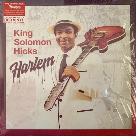 Виниловая пластинка KING SOLOMON HICKS - HARLEM (RED TRANSPARENT VINYL)