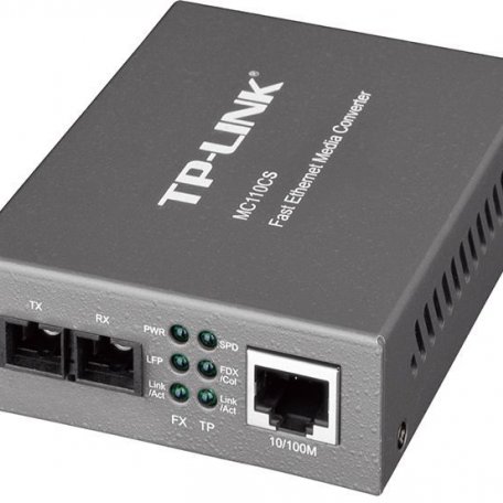 Медиаконвертер TP-LINK MC110CS 10/100Mbit RJ45 100Mbit SC