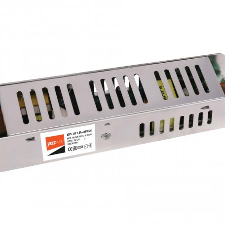 Блок питания для светодиодной ленты JazzWay 60Вт 2.5А 24В IP20 BSPS метал. 5015500