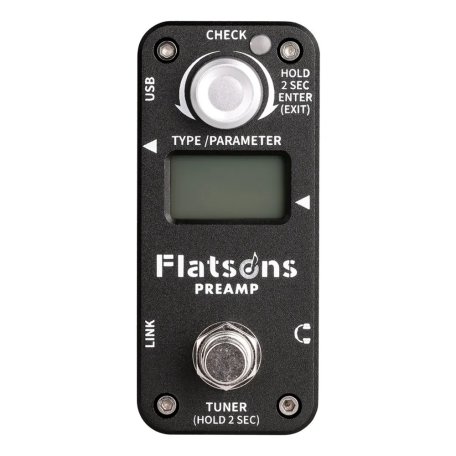 Педаль эффектов Flatsons FPR1 Preamp black