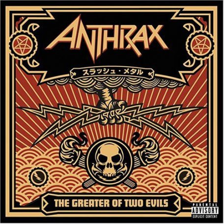 Виниловая пластинка Anthrax — GREATER OF TWO EVILS (2LP)