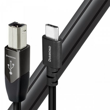 Кабель AudioQuest Diamond USB-C - USB-B, 1.5 м