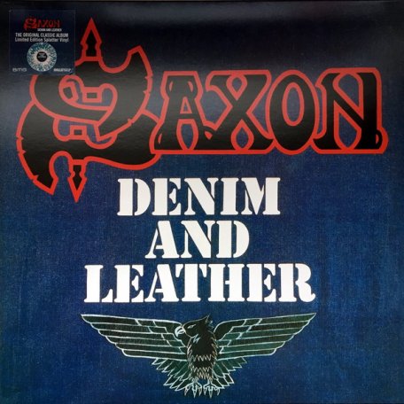 Виниловая пластинка Saxon - Denim And Leather (Limited Edition 180 Gram Coloured Vinyl LP)