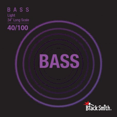 Струны для бас-гитары BlackSmith Bass Light 34 Long Scale 40/100