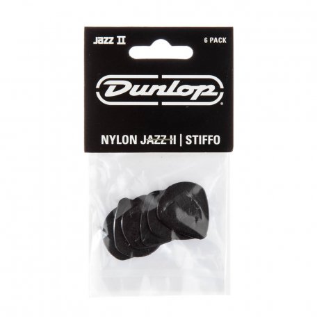 Медиаторы Dunlop 47P2S Nylon Jazz II (6 шт)