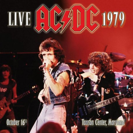 Виниловая пластинка AC/DC - Live 1979 - Towson Center (Red Marble Vinyl 2LP)