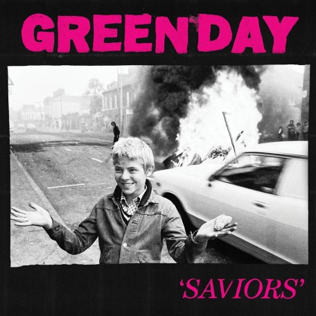 Виниловая пластинка Green Day - Saviors (Limited Edition Magenta & Black Vinyl LP)