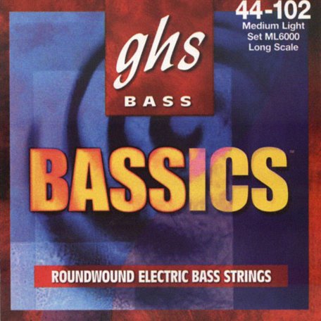 Струны для бас-гитары GHS Strings ML6000