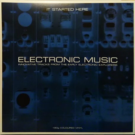 Виниловая пластинка FAT VARIOUS ARTISTS, ELECTRONIC MUSIC: IT STARTED HERE (180 Gram Grey Vinyl)
