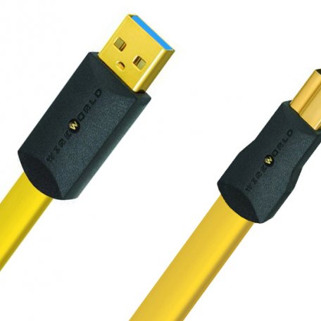 Кабель Wire World Chroma 8 USB 3.0 A-B Flat Cable 1.0m (C3AB1.0M-8)