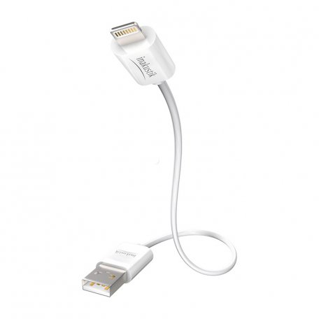 Кабель межблочный In-Akustik Premium iPlug Cable Apple Lightning > USB A 2.0m #00440202