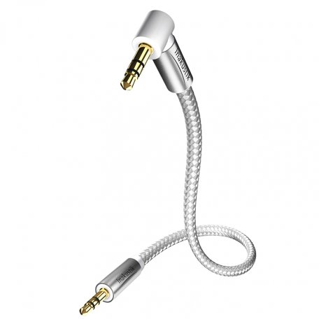 In-Akustik Premium MP3 Audio Cable 90° 3.5 Phone plug 1.5m #004104015