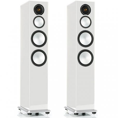 Напольная акустика Monitor Audio Silver 8 high gloss white