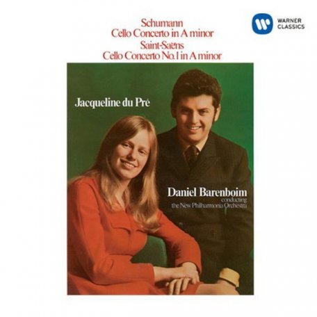 Виниловая пластинка Daniel Barenboim and Jacqueline du Pré — SCHUMANN & SAINT-SAENS CELLO CONCERTOS (LP)