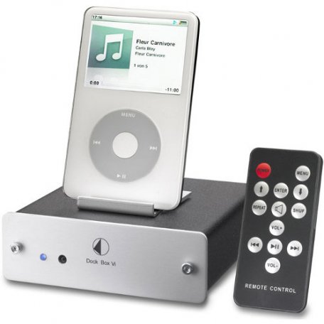 iPod Hi-Fi Pro-Ject Dock Box Vi silver